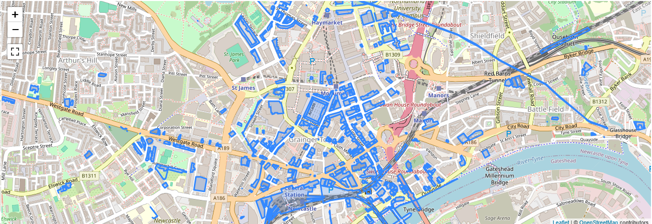 Listed buildings in Newcastle upon Tyne